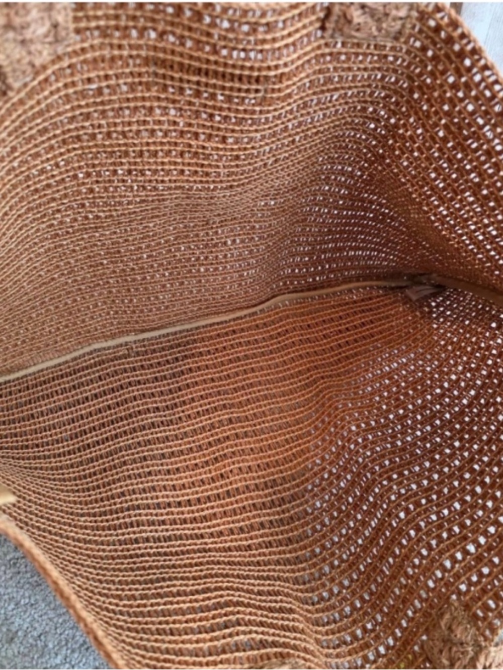 Burberry Woven Tote Bag - Picture 6 of 9